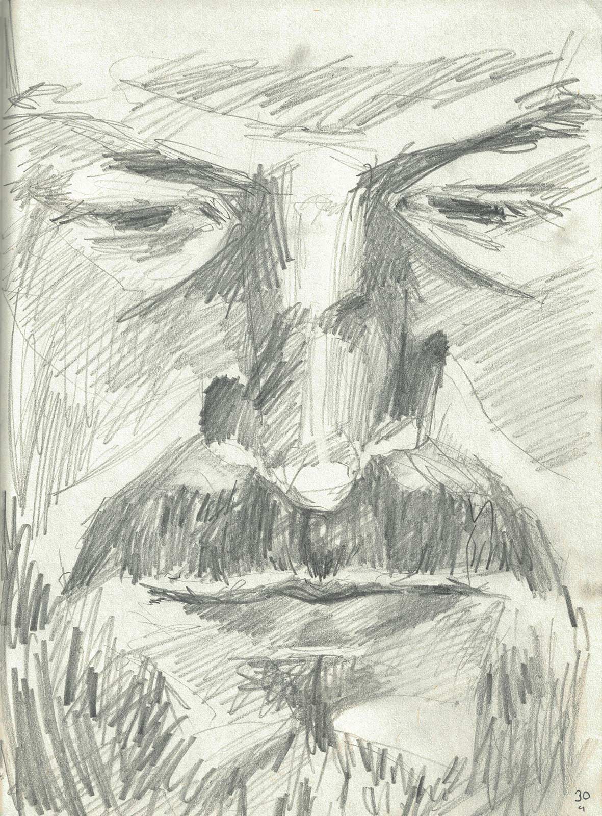 Sketch 2024 by Vera den Arend - pencil - 17x23cm