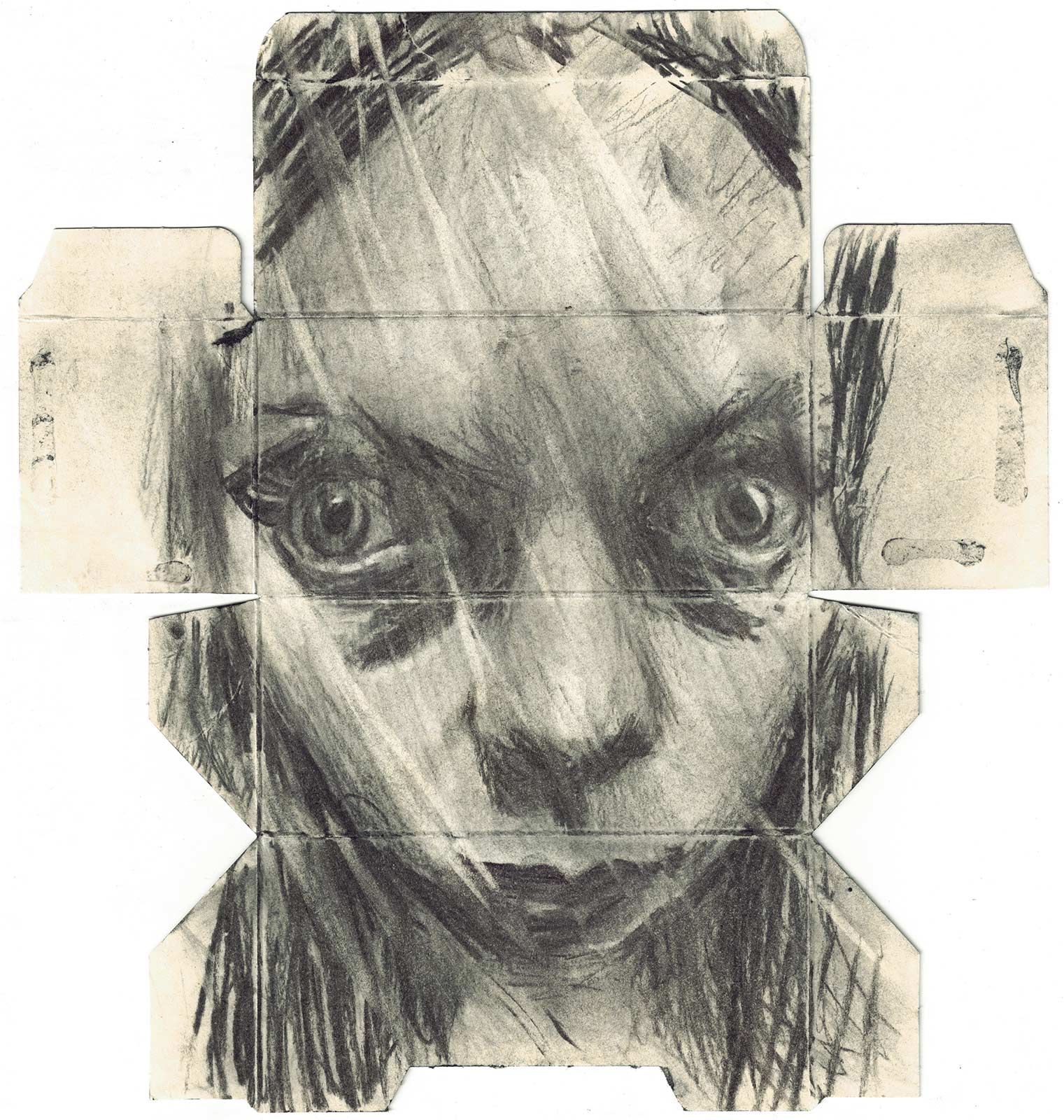 Sketch 2024 by Vera den Arend - charcoal - 22,5x23cm